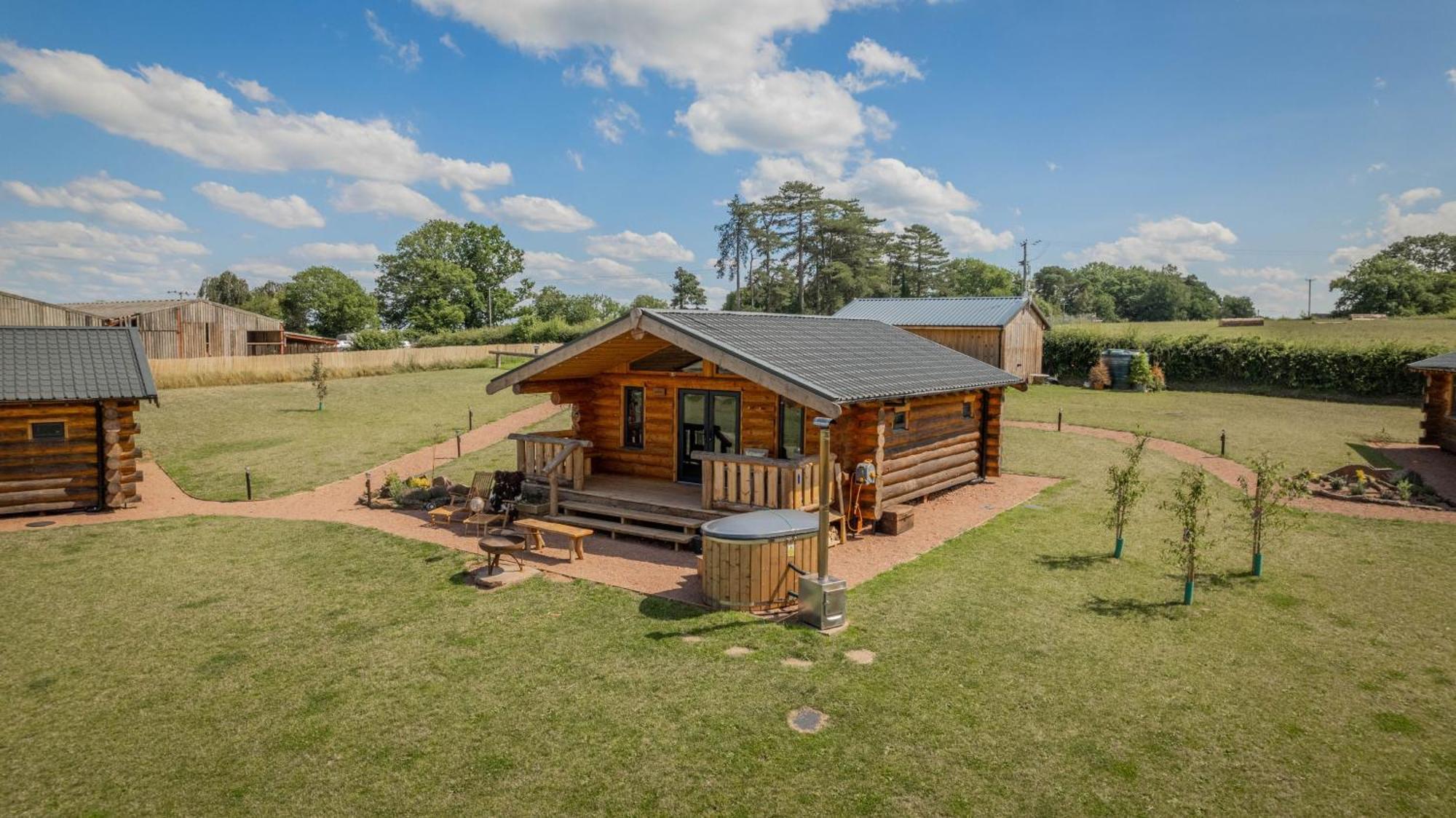 Rowan - Tedstone Log Cabins Bromyard Esterno foto