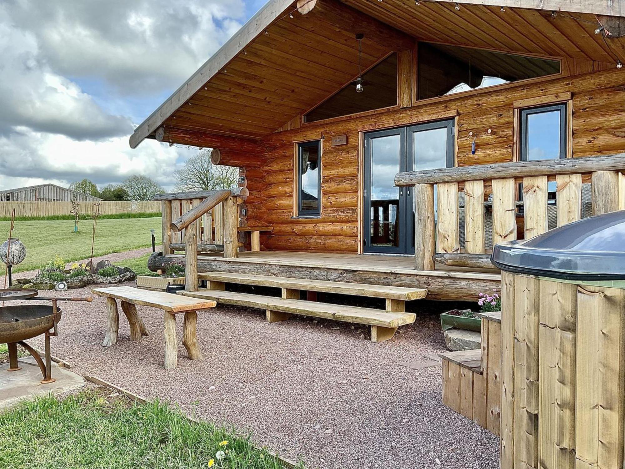 Rowan - Tedstone Log Cabins Bromyard Esterno foto